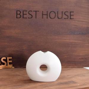 더플라워포터리 세라믹 도자기화병소품 FD-07 도넛