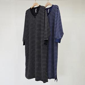 빅사이즈면원피스 S677L409 데일리브이줄지롱원피스 HG