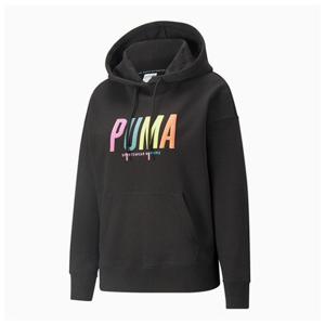 푸마 여성 SWxP 데일리 그래픽 후드티 533564-01