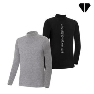 [베루스] 남녀공용 면 반목티 모크넥 VE-MW705