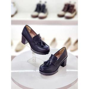 세레스 세이브존03 세레스 여성 소피 키높이 태슬 청키굽 로퍼힐 7cm AGCR71305A