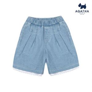 [아가타] 와이드5부데님팬츠(AAMT1P21_JE)