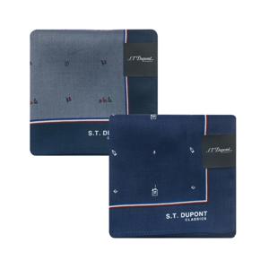 [에스티듀퐁(셔츠)]24F/W 순 면 럭셔리 프린트 손수건 2종 (SE4FMA381006SGY)