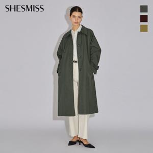 [쉬즈미스] 벨티드 래글런 트렌치 맥코트_SWWBYO31020