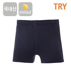 트라이 남성 모달 무지 사각트렁크팬티 남자속옷(택1)