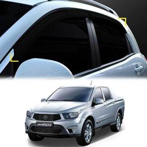 코란도스포츠 썬바이저 자동차 윈도우바이저 창문몰딩