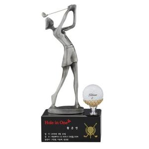 골프여제 SW239 주석 골프트로피 싱글패 이글패 상패
