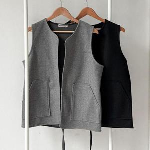 빅사이즈베스트 T220L411 위니백스트링오픈조끼 SM