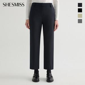 [쉬즈미스] 백 밴딩 테이퍼드 팬츠_SWWSLO41120