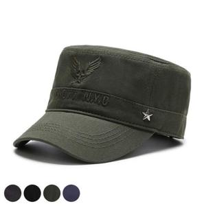 남여공용 유니크 자수 스타 장식 포인트 데일리 군모