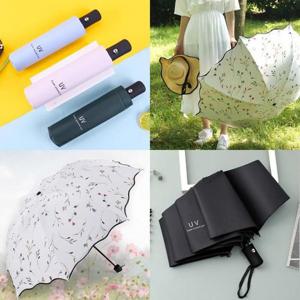 UV 차단 3단 암막 미니 자동 우산 자외선 양우산 양산