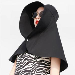 뜨거운 여름철 햇빛 차단 보호 와이드 사하라캡 모자