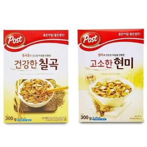 JU 포스트 고소한 현미 건강한 칠곡 국산현미 7가지 곡물의 단백함 시리얼