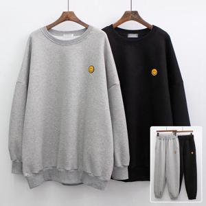 빅사이즈세트 K733L412 캐릭패치트레이닝투피스 KD