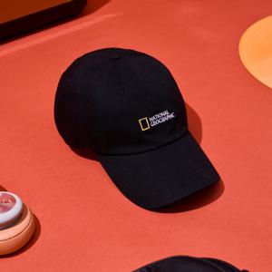 내셔널지오그래픽 N255AHA510 스몰 로고캡 BLACK