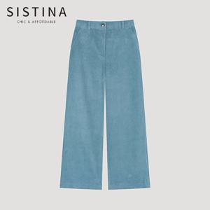 [SISTINA] 인기 백 밴딩 코듀로이 스트레이트 팬츠_AWWSLO41820_LL