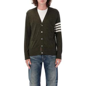 톰브라운 4바 서스테이너블 파인 메리노 울 클래식 가디건 MKC00