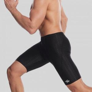 샤크 4부 남성 실내 수영복 XL 블랙 사각 스윔수트