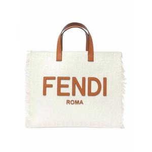[FENDI] 라프리마 남성 토트 가방 Ff 쇼핑 백 7VA591ARB2F1DZP 화이트 /8