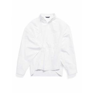 [BALENCIAGA] 라프리마 여성 셔츠 랩 790872TNM609000 화이트 /8