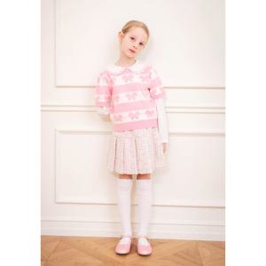 [로엠걸즈(아동)]반소매풀오버스웨터티셔츠RGKA2414P