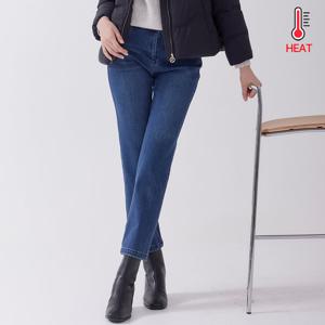 [지센] 기모 일자 데님팬츠 LCDPOA21_BL