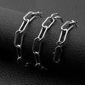 써지컬스틸 빅클립 체인목걸이 남녀공용