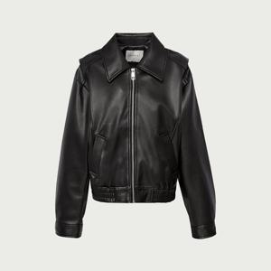 여성 페이크레더 블루종 자켓_100(10510-111-211-46)