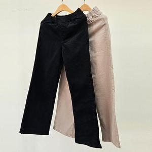 빅사이즈밴딩바지 T558L412 데이면양기모통일자팬츠 LO