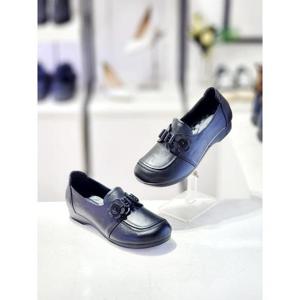 세레스 세이브존06 여성 소가죽 모카신 경량 쿠션 로퍼 단화 2.5cm NR S-102