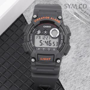 카시오 W-735H-8A 군인 군용 라이트 진동알람 스포츠 남자 우레