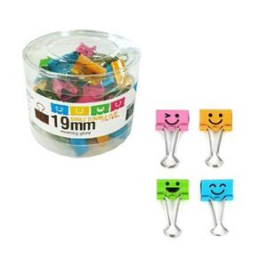 (모닝글로리) 150 스마일 더블클립(19mm) X 40ea