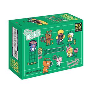 카카오프렌즈 직소퍼즐 500피스 플레이 테니스