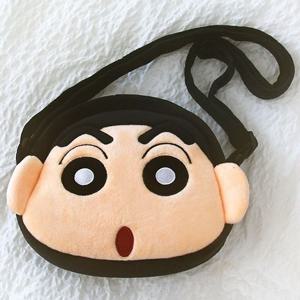 짱구 얼굴 크로스백 파우치 캐릭터 가방 선물