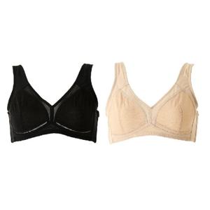비너스 가슴잘잡아주는 편안한 노와이어 기능성 보정브라C컵VGBM165C