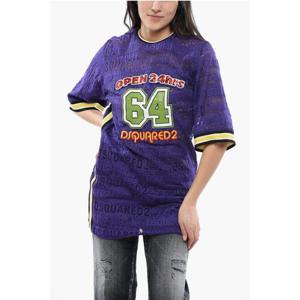 디스퀘어드2 반팔 티셔츠 S75CV0734 S78226 393 Violet