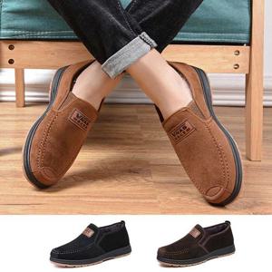 직장인 겨울 정상 슈즈 털신 캐주얼화 데이트 패션