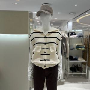 [AB.F.Z] 라인 배색 후드 베스트 (KSZ1HV31A)