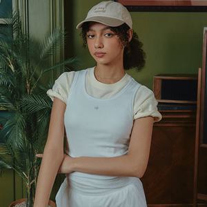 [르꼬끄공식] [30% OFF] 온라인전용) 여성 골지 2PACK 슬림 슬리브리스 (QQ222JSL41)