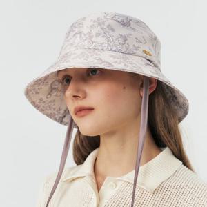 [헤지스] [뜨왈드주이] 핑크 리본스트랩 버킷햇 HILG5E012P1