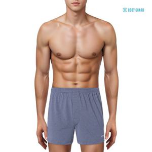 [보디가드](인밴드)부드럽고 신축성 좋은 네이비 인밴드 남성트렁크 BGMTA981