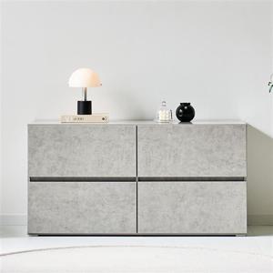 (착불)로쏘 블록 E0 광폭 2단 와이드 LPM 서랍장 1200