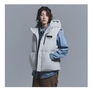 [클라이드]유니 후드 패딩 베스트 FODVT441U