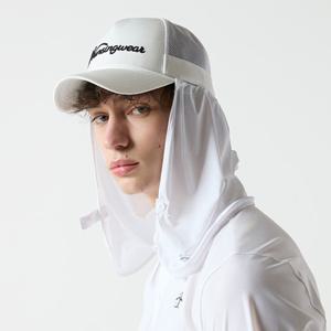 [먼싱웨어]남성 레터링 트러커 캡 화이트(MQ221MCP41)