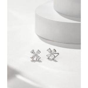 미니골드 14K [DIA-랩][다즐링]플로라 베이직 귀걸이 ELKS4200L