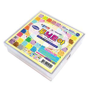 종이나라 16000양면색종이 (케이스) 50색 총500