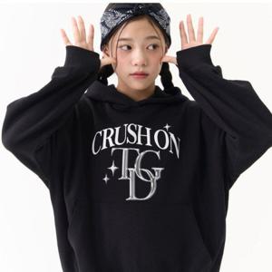 [더데이걸]박시핏 후드맨투맨TGMH25103_IC