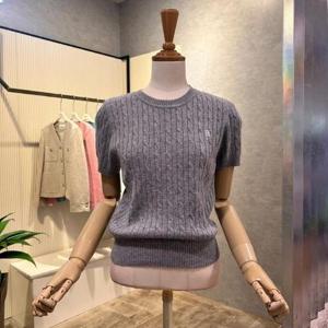 [ab.f.z]AOZ5HW331_꽈배기 크롭 반팔 니트