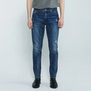 [버커루]남성 진청 슬림 배기핏 청바지 데님 팬츠 B235DP201P