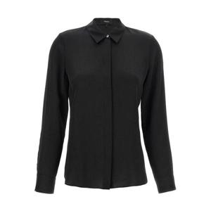 띠어리 셔츠 M0102536001 Black